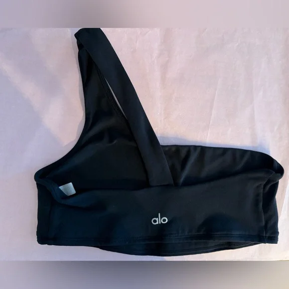 ALO Yoga One Shoulder Sports Bra - Picture 2 of 3